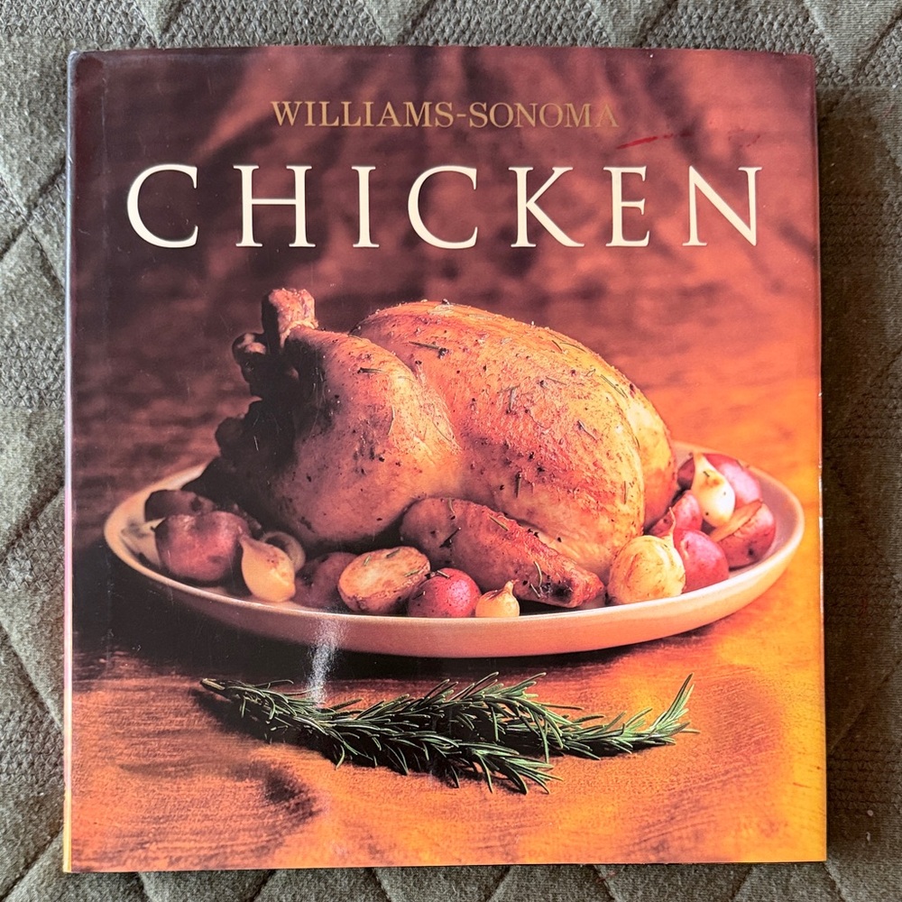 Williams Sonoma Chicken Cookbook - Rustic Brown Cover